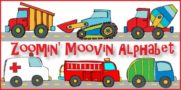 free homeschool worksheets - zoomin movin alphabet