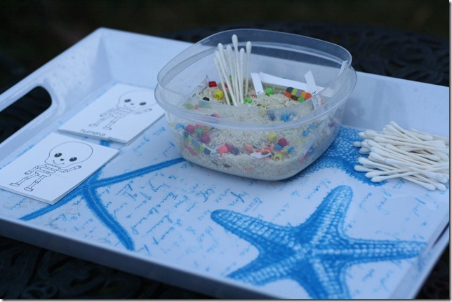 Using Printables in Sensory Play