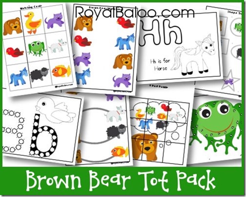 Brown Bear Tot Pack