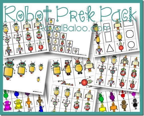 Free Robot Themed Printables And Crafts Homeschool Giveaways