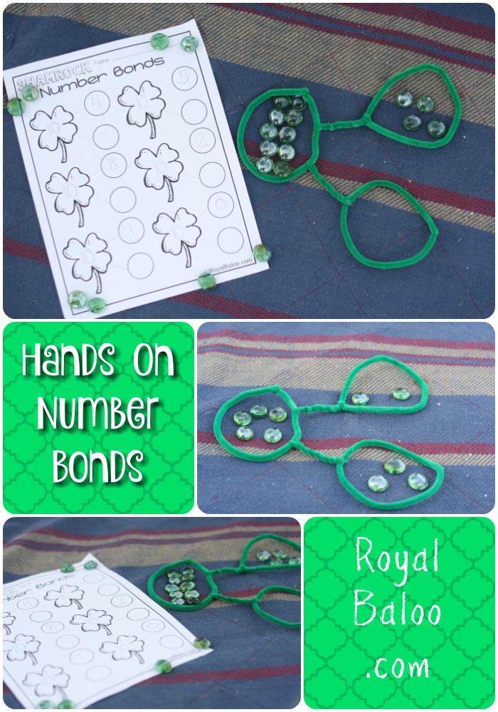 Hands On Number Bonds for St Patricks Day