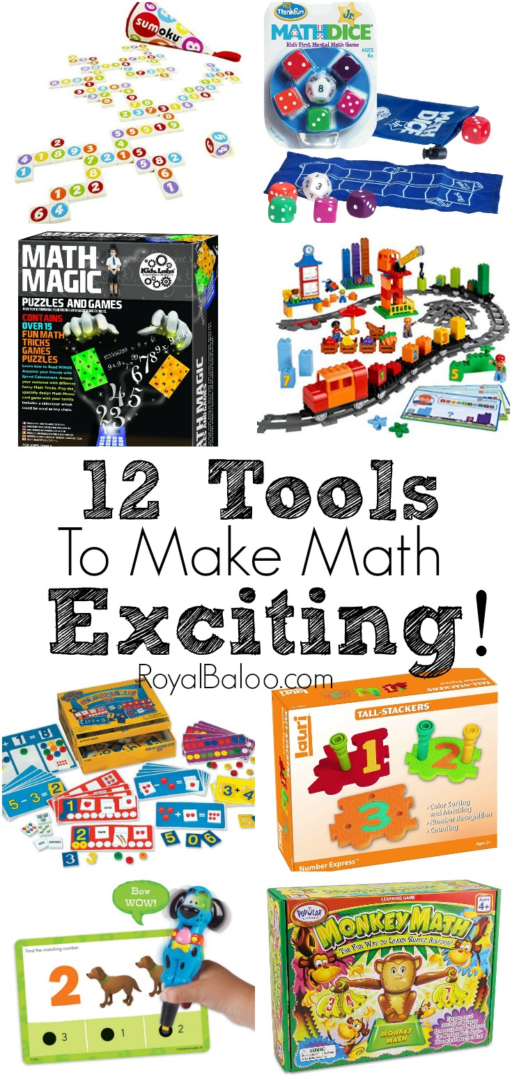 12 Tools to Make Math Exciting