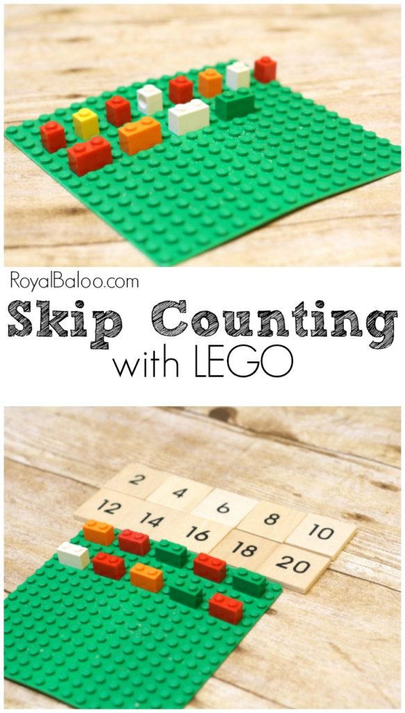 Skip counting is weird and confusing but don't let it baffle your kids. Using LEGO to teach skip counting helps! LEGO Skip Counting is entertaining and visually explains the idea!