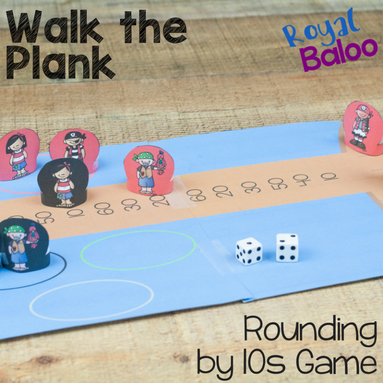 Pirate Rounding Printable Game – Walk the Plank