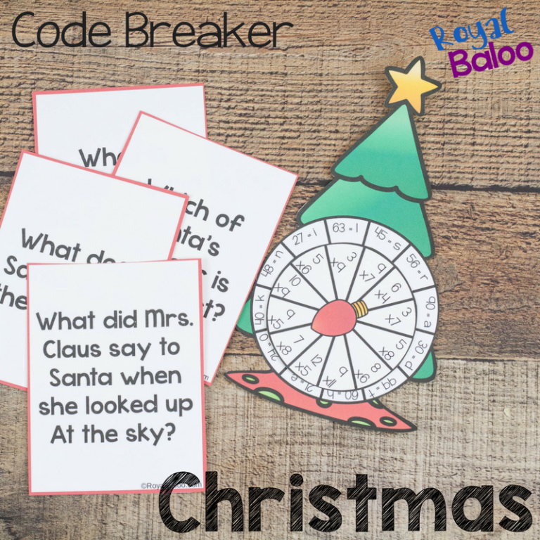 Christmas Code Breakers for Addition and Multiplication