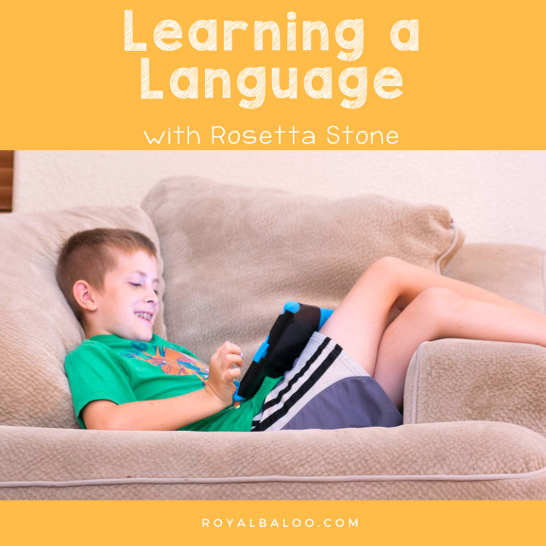 Learning a Language in your Homeschool is Easier with Rosetta Stone