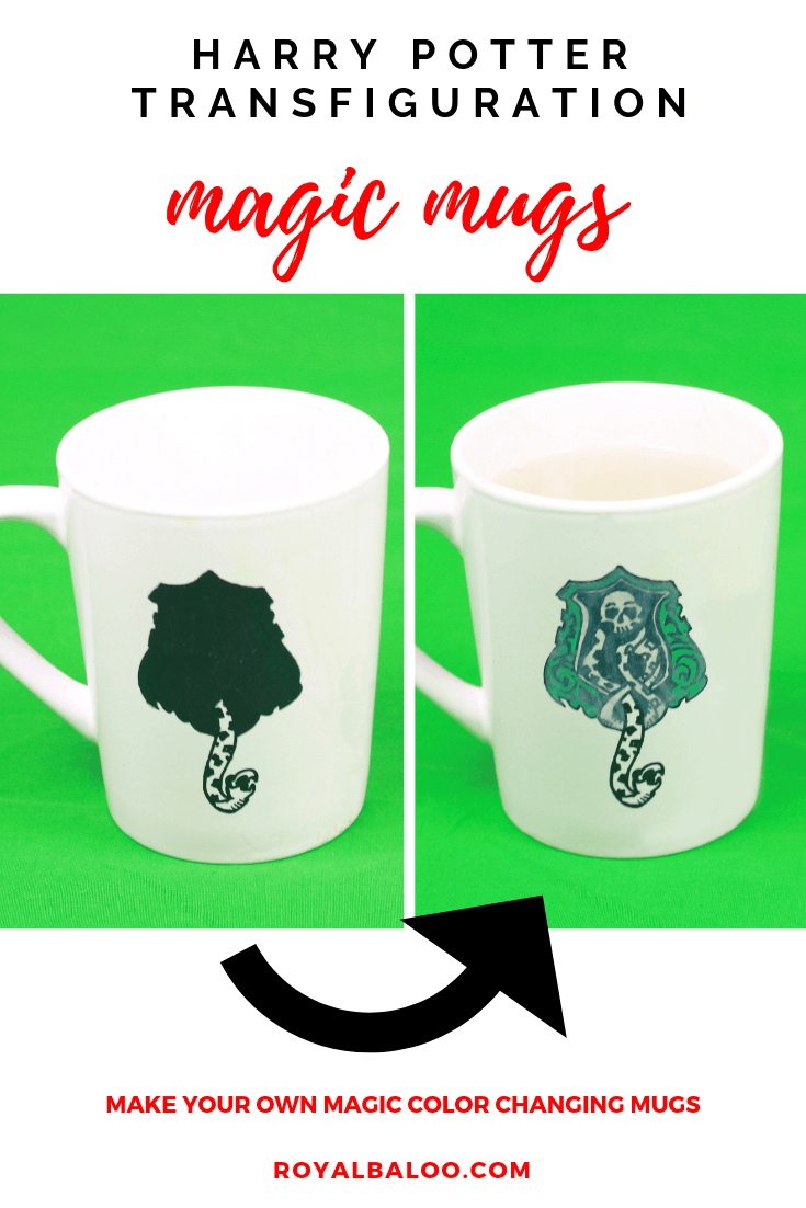 Have your own Harry Potter Transfiguration Class! Make these magical color changing mugs and see what transfiguration is all about