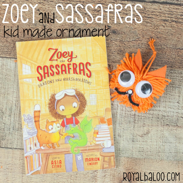 Zoey and Sassafras – Kid Made Ornament