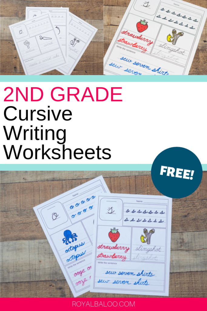 2nd Grade Cursive Writing Worksheets → Royal Baloo