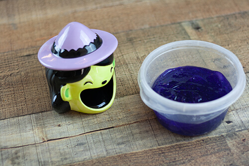 Slime is such a fun sensory activity for kids. Mix it up a bit with this fun witch slime!