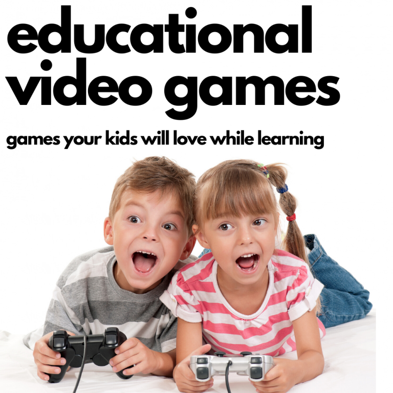 Educational Video Games That Your Kids Will Love