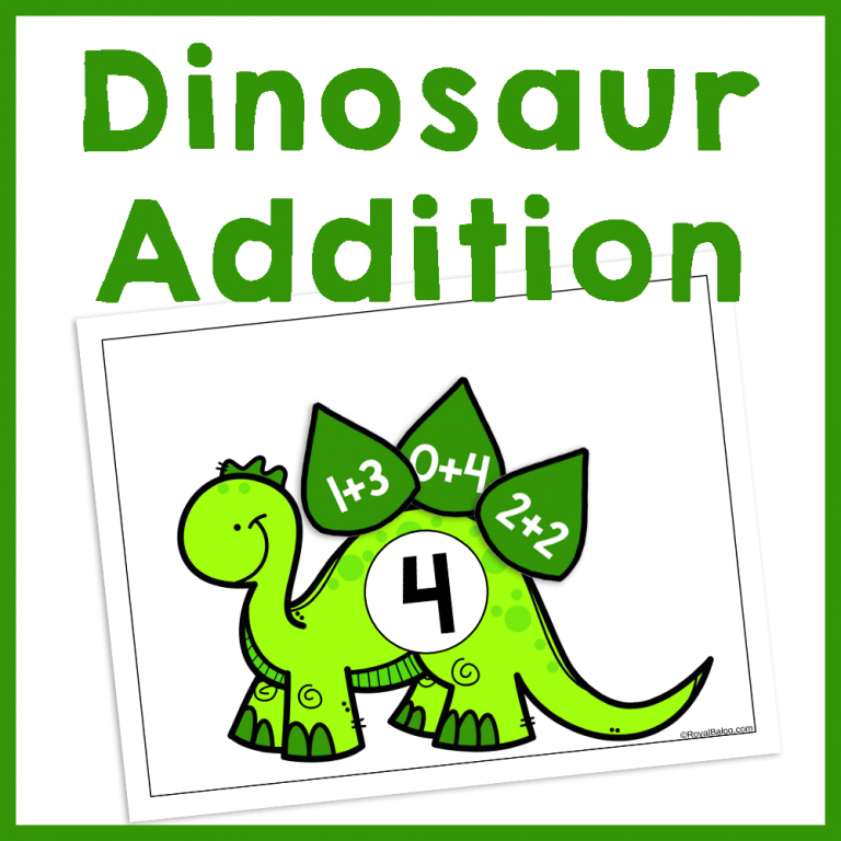 Dinosaur Counting and Addition