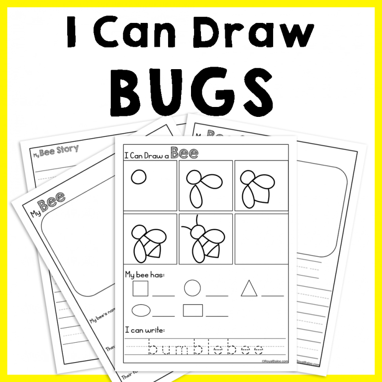 How to Draw Bugs with a Fun Writing Activity