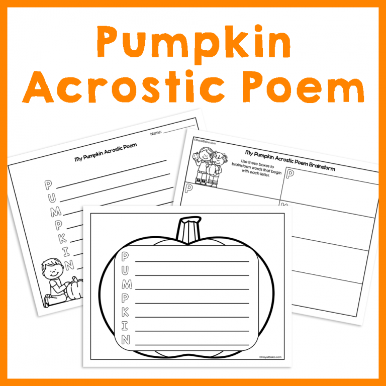 Pumpkin Acrostic Poem