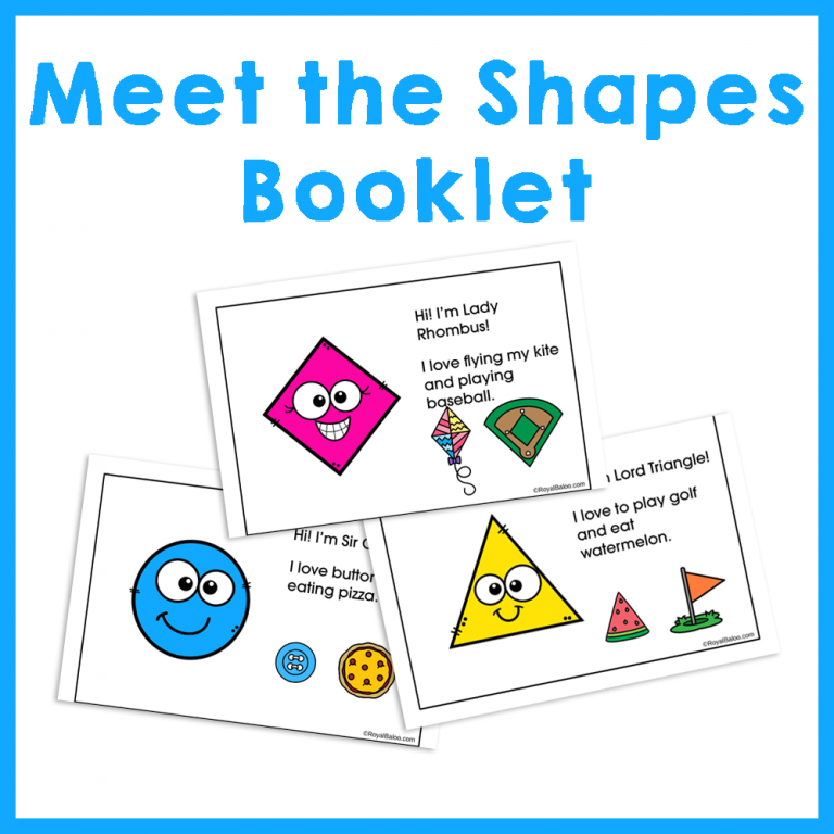 Shape Mini Book → Royal Baloo
