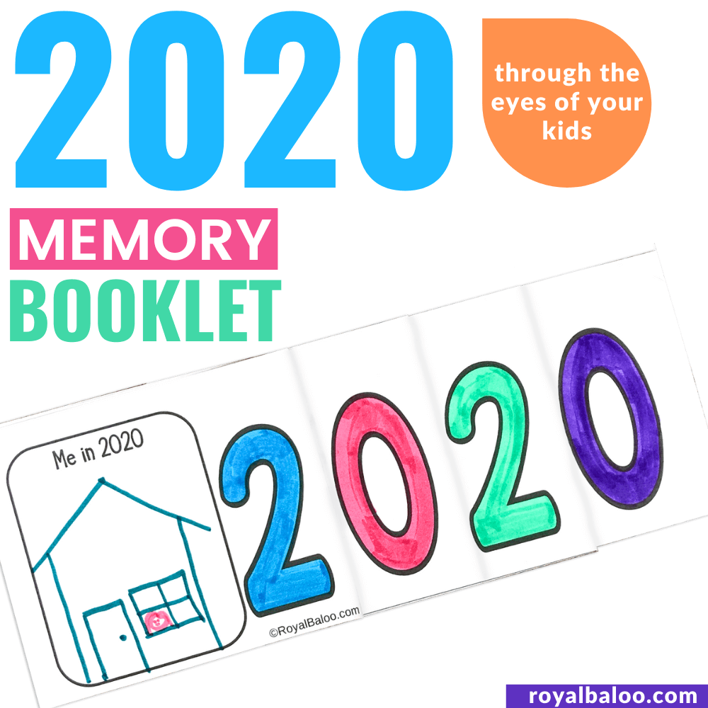 New Years Memory Booklet for 2020