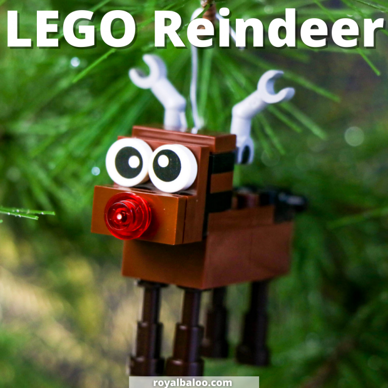 How to Make a LEGO Reindeer