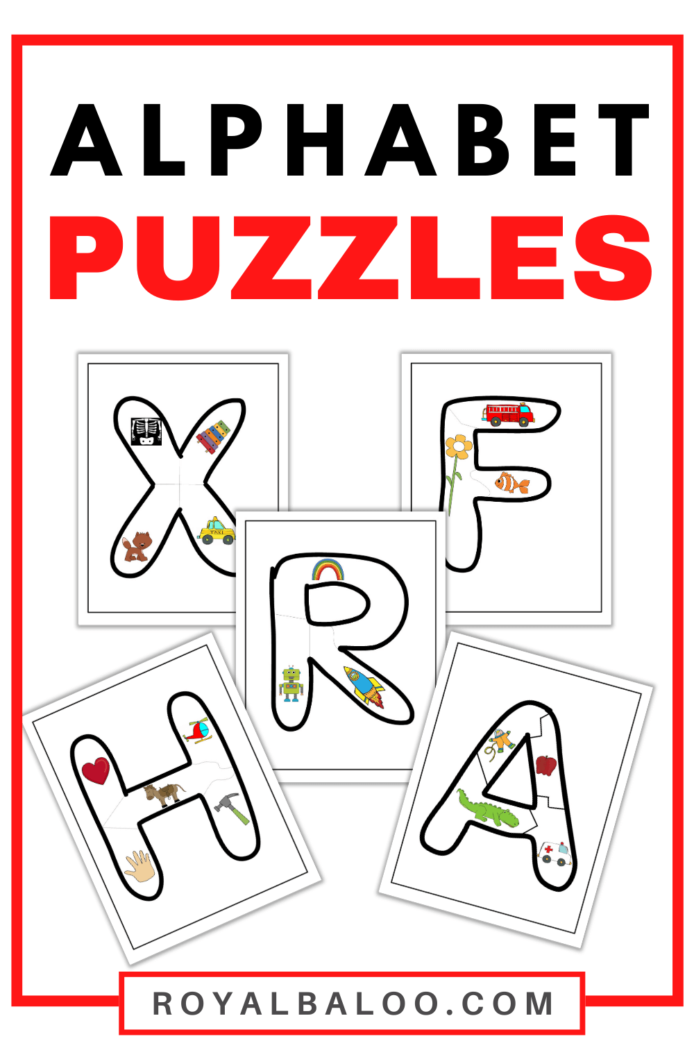 Alphabet Puzzles Royal Baloo