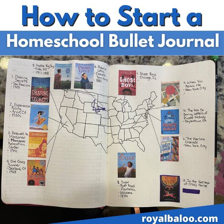 How to Start a Homeschool Bullet Journal